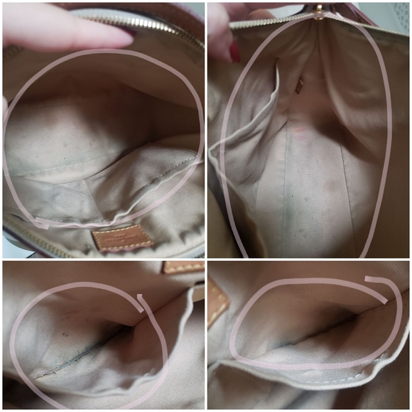 *SOLD* Authentic Pre-owned Louis Vuitton Siracusa PM Damier Azur Crossbody - Picture 8 of 16